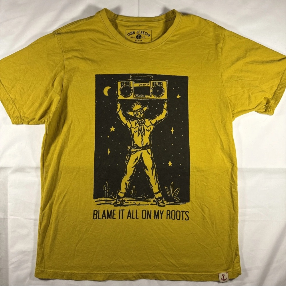 Iron & Resin Mustard Graphic Tee